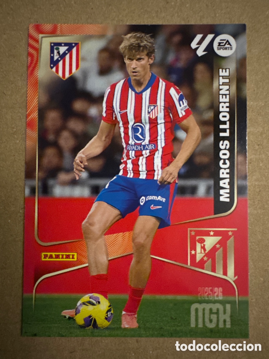 Cromos de f&uacute;tbol: # 67 Marcos Llorente Atl&eacute;tico de Madrid Megacracks 25 26 2025 2026 MGK