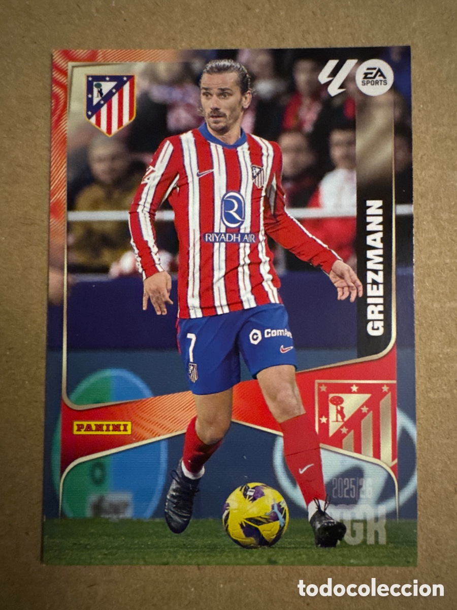 Cromos de f&uacute;tbol: # 71 Griezmann Atl&eacute;tico de Madrid Megacracks 25 26 2025 2026 MGK