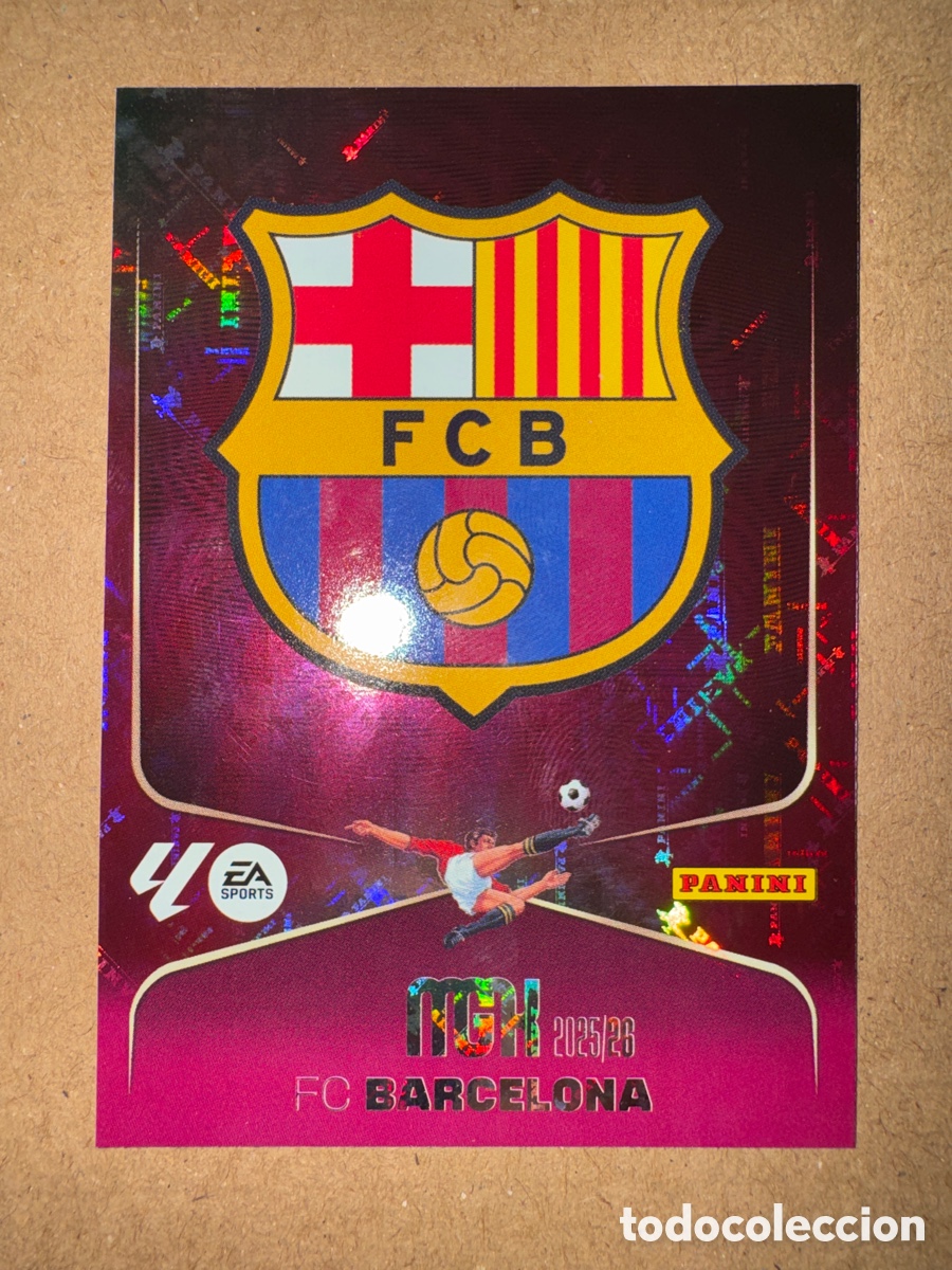 Cromos de f&uacute;tbol: # 73 Escudo FC Barcelona Megacracks 25 26 2025 2026 MGK