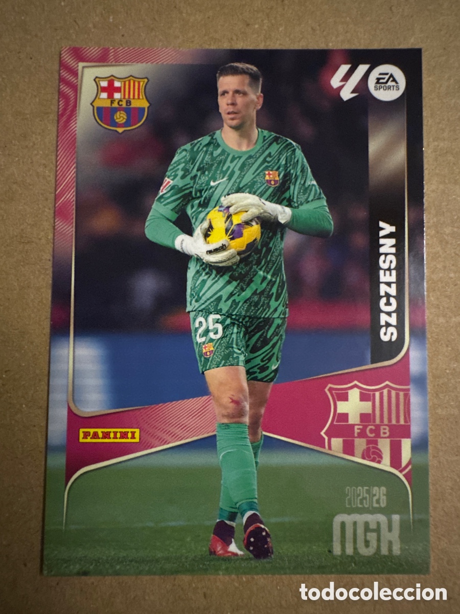 Cromos de f&uacute;tbol: # 75 Szczesny FC Barcelona Megacracks 25 26 2025 2026 MGK