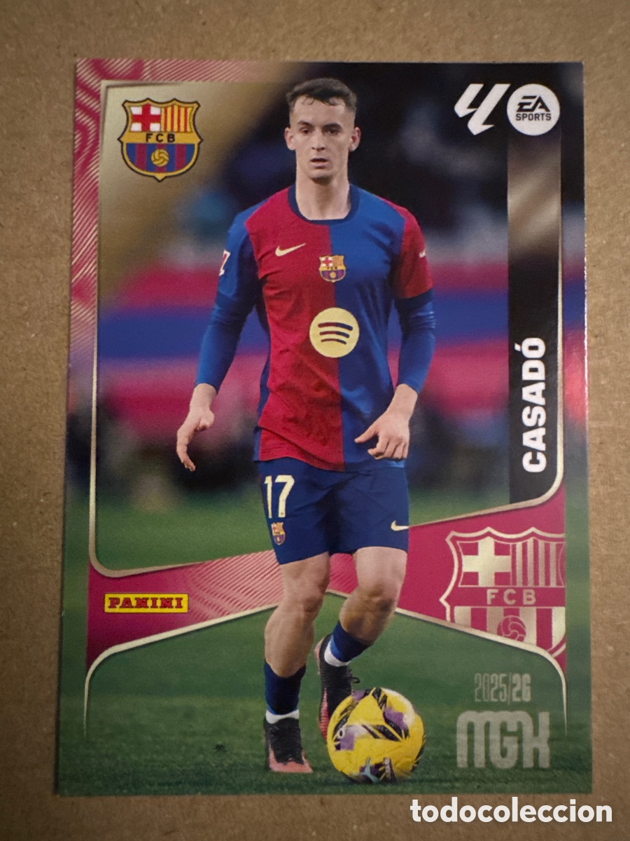 Cromos de f&uacute;tbol: # 82 Casad&oacute; FC Barcelona Megacracks 25 26 2025 2026 MGK