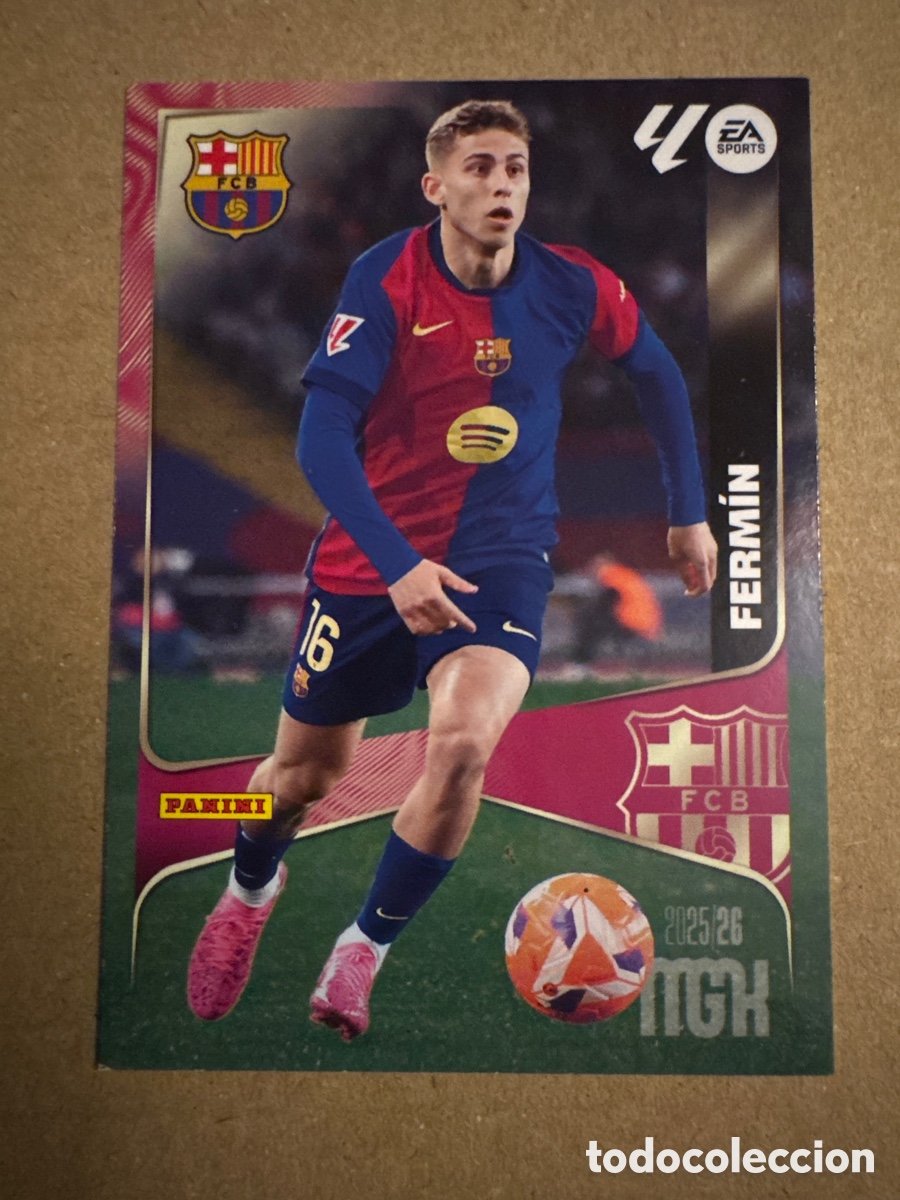 Cromos de f&uacute;tbol: # 84 Ferm&iacute;n FC Barcelona Megacracks 25 26 2025 2026 MGK
