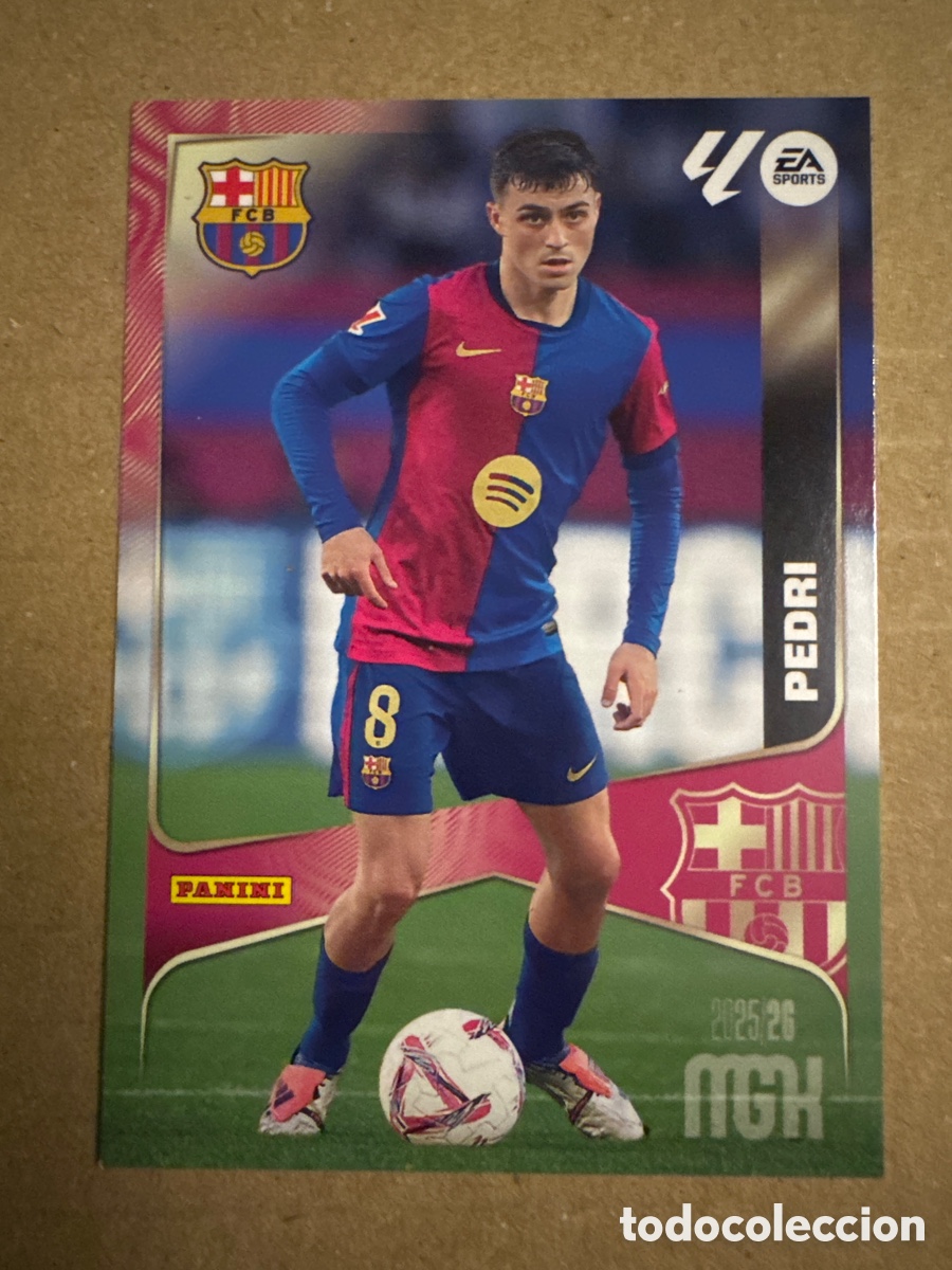 Cromos de f&uacute;tbol: # 86 Pedri FC Barcelona Megacracks 25 26 2025 2026 MGK