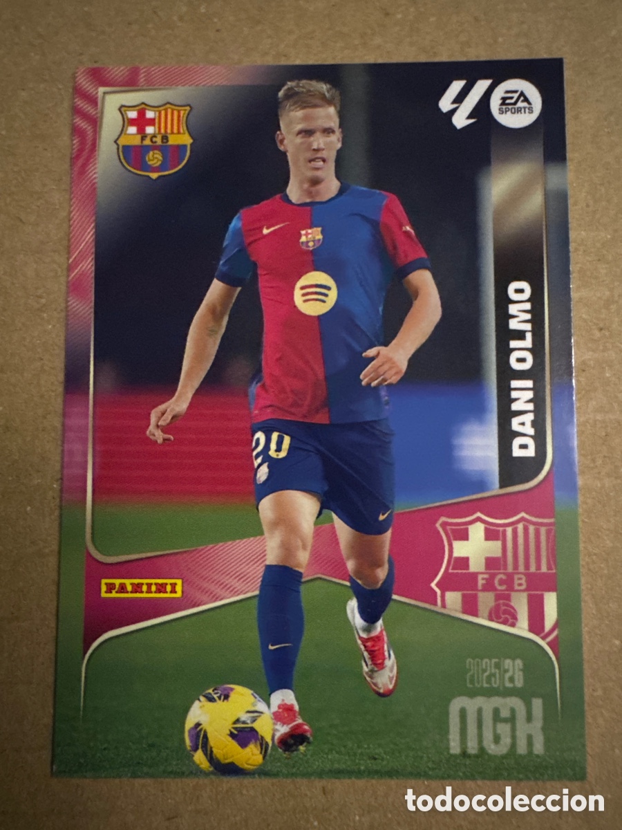 Cromos de f&uacute;tbol: # 87 Dani Olmo FC Barcelona Megacracks 25 26 2025 2026 MGK