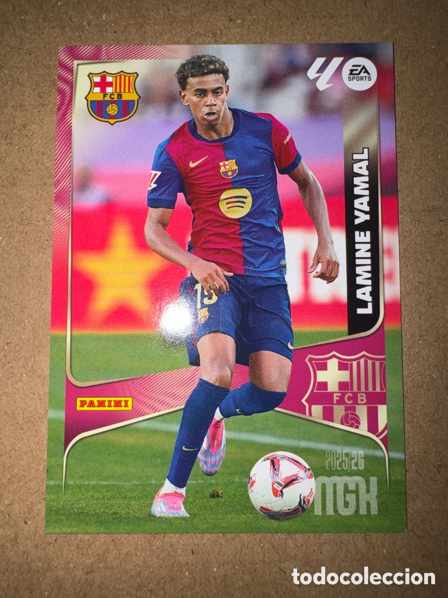 Cromos de f&uacute;tbol: # 88 Lamine Yamal FC Barcelona Megacracks 25 26 2025 2026 MGK