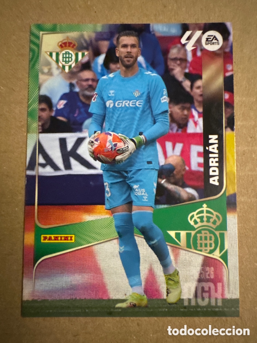 Cromos de f&uacute;tbol: # 93 Adri&aacute;n Real Betis Megacracks 25 26 2025 2026 MGK