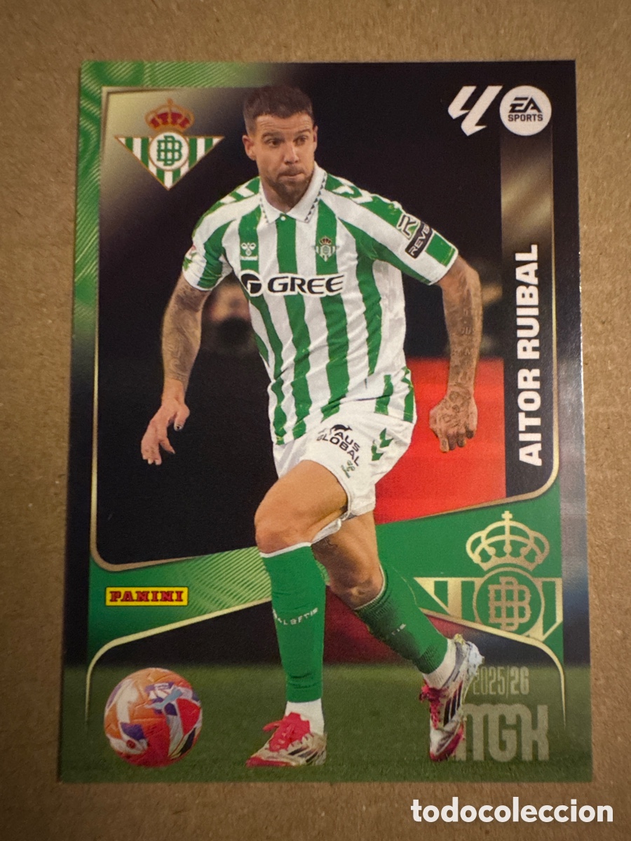 Cromos de f&uacute;tbol: # 94 Aitor Ruibal Real Betis Megacracks 25 26 2025 2026 MGK