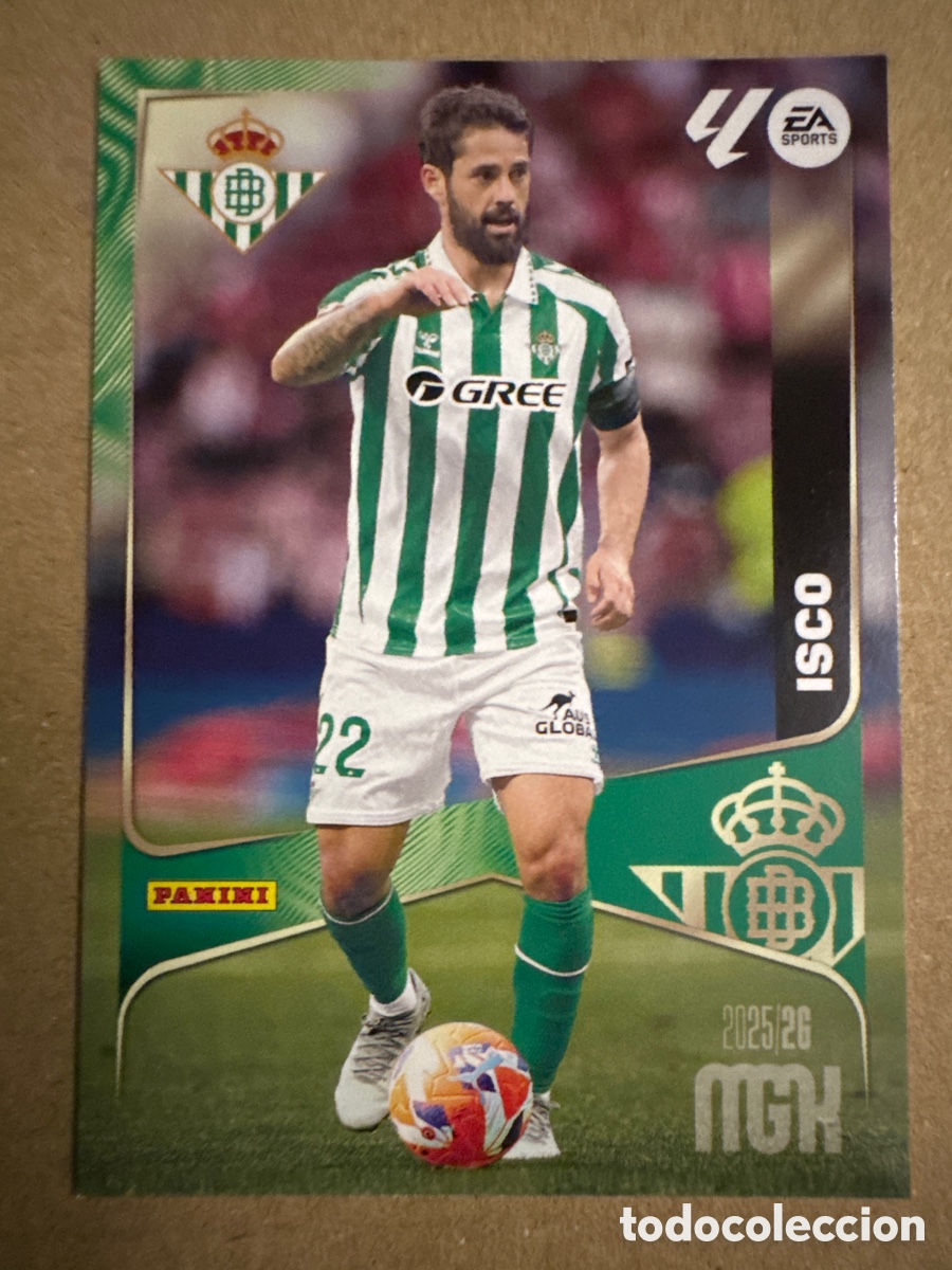 Cromos de f&uacute;tbol: # 103 Isco Real Betis Megacracks 25 26 2025 2026 MGK