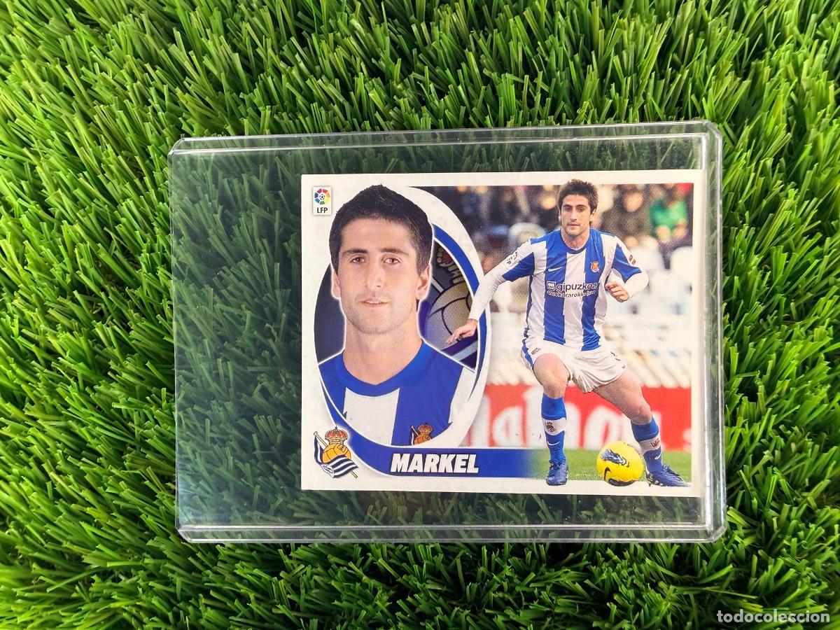 Cromos de f&uacute;tbol: N&ordm; 10A Markel Real Sociedad Liga Este 12 13