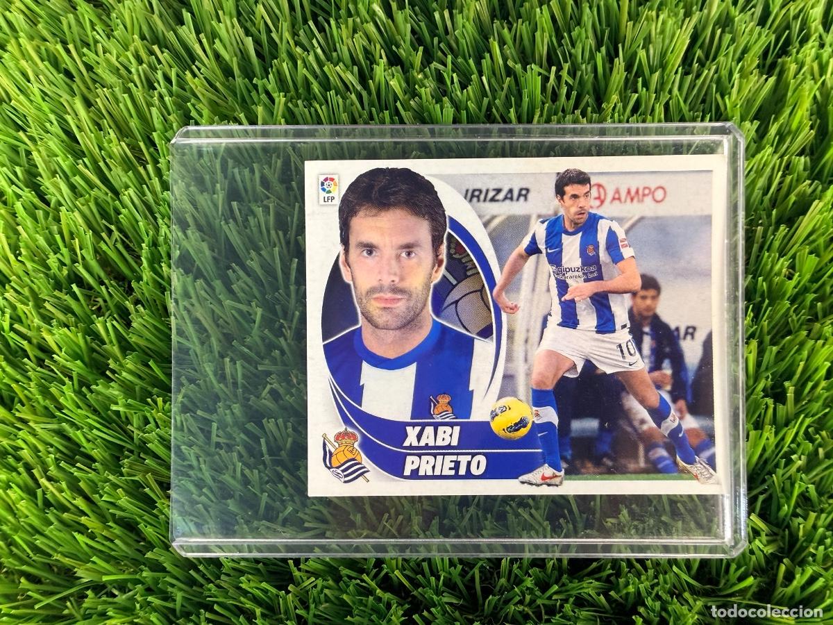 Cromos de f&uacute;tbol: N&ordm; 11 Xabi Prieto Real Sociedad Liga Este 12 13