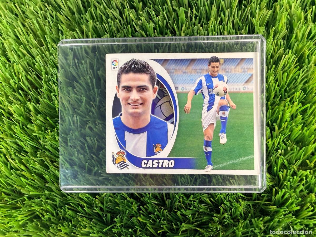 Cromos de f&uacute;tbol: N&ordm; 13 Castro Real Sociedad Liga Este 12 13