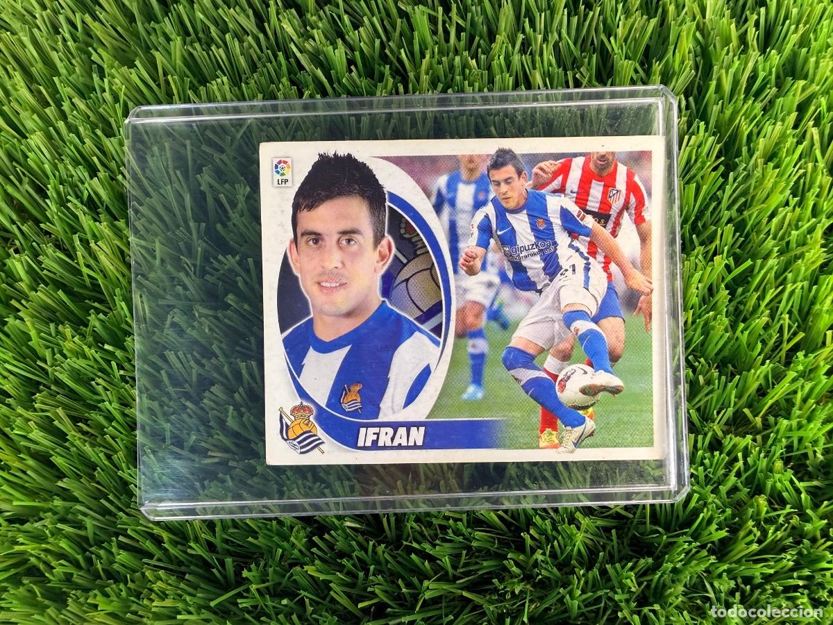 Cromos de f&uacute;tbol: N&ordm; 15B Ifr&aacute;n Real Sociedad Liga Este 12 13