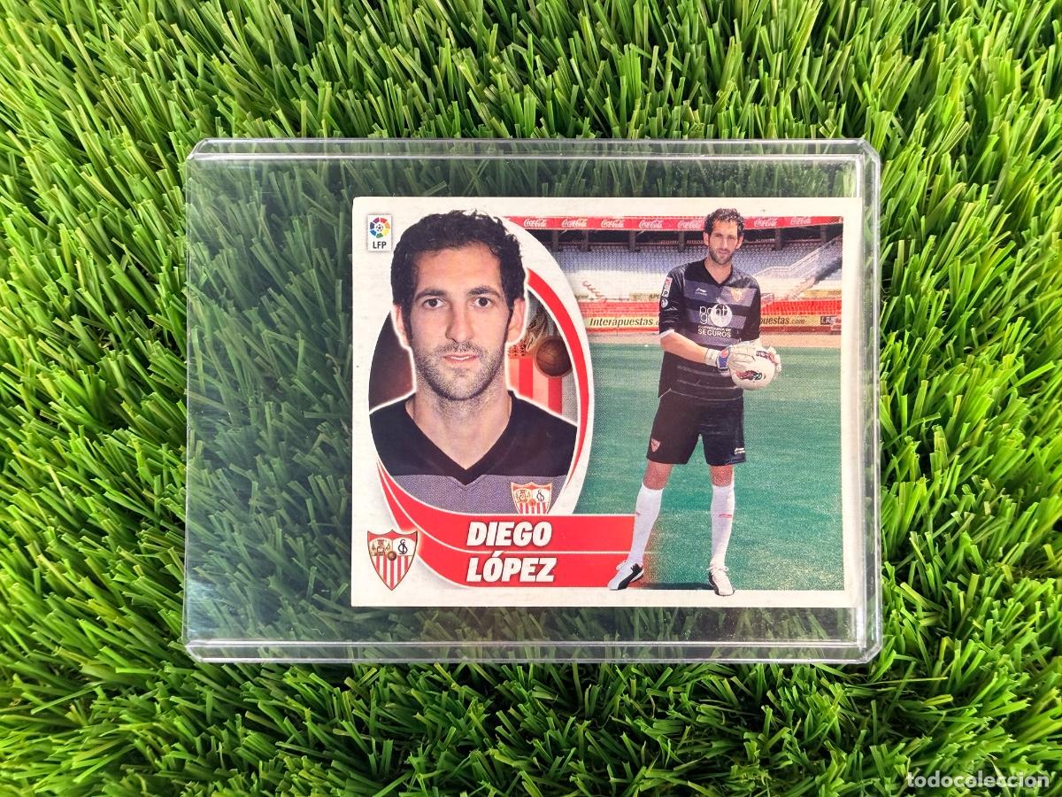 Cromos de f&uacute;tbol: N&ordm; 1 Diego L&oacute;pez Sevilla FC Liga Este 12 13