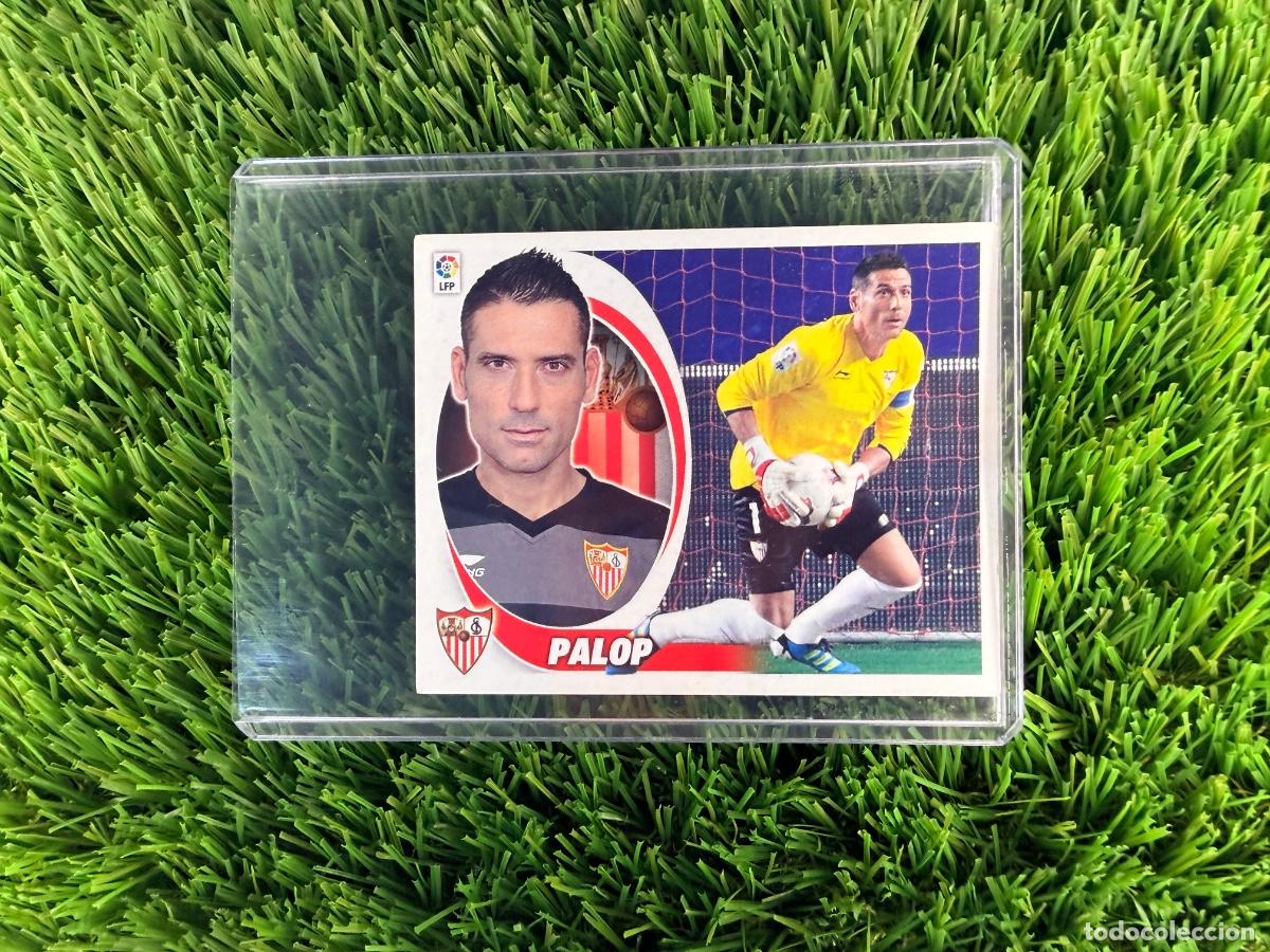 Cromos de f&uacute;tbol: N&ordm; 2 Palop Sevilla FC Liga Este 12 13