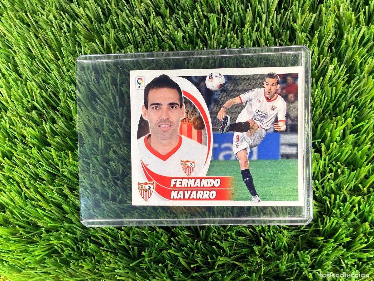 Cromos de f&uacute;tbol: N&ordm; 7 Fernando Navarro Sevilla FC Liga Este 12 13