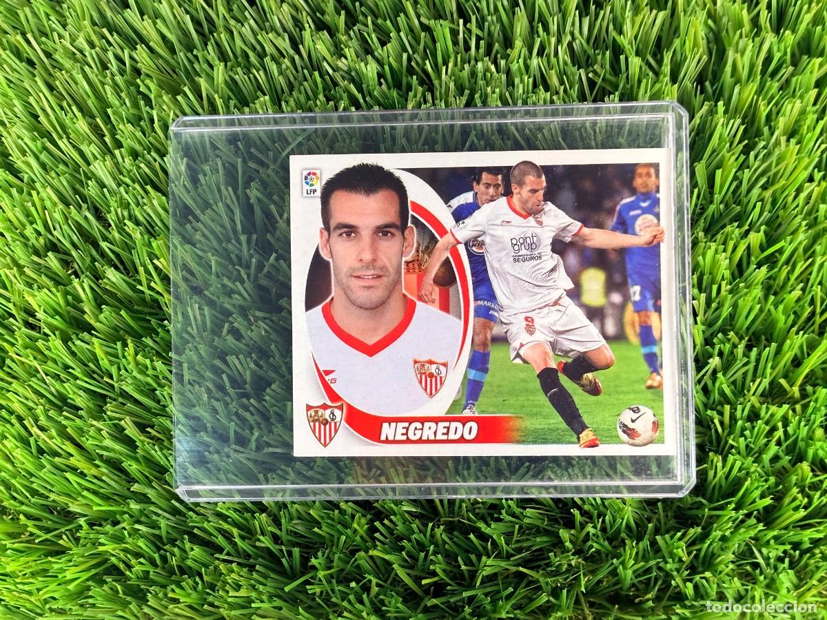 Cromos de f&uacute;tbol: N&ordm; 15 Negredo Sevilla FC Liga Este 12 13