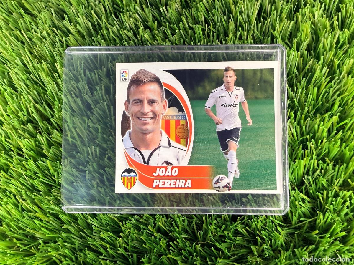 Cromos de f&uacute;tbol: N&ordm; 3 Joao Pereira Valencia CF Liga Este 12 13