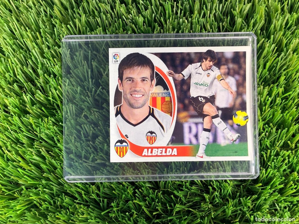 Cromos de f&uacute;tbol: N&ordm; 8 Albelda Valencia CF Liga Este 12 13