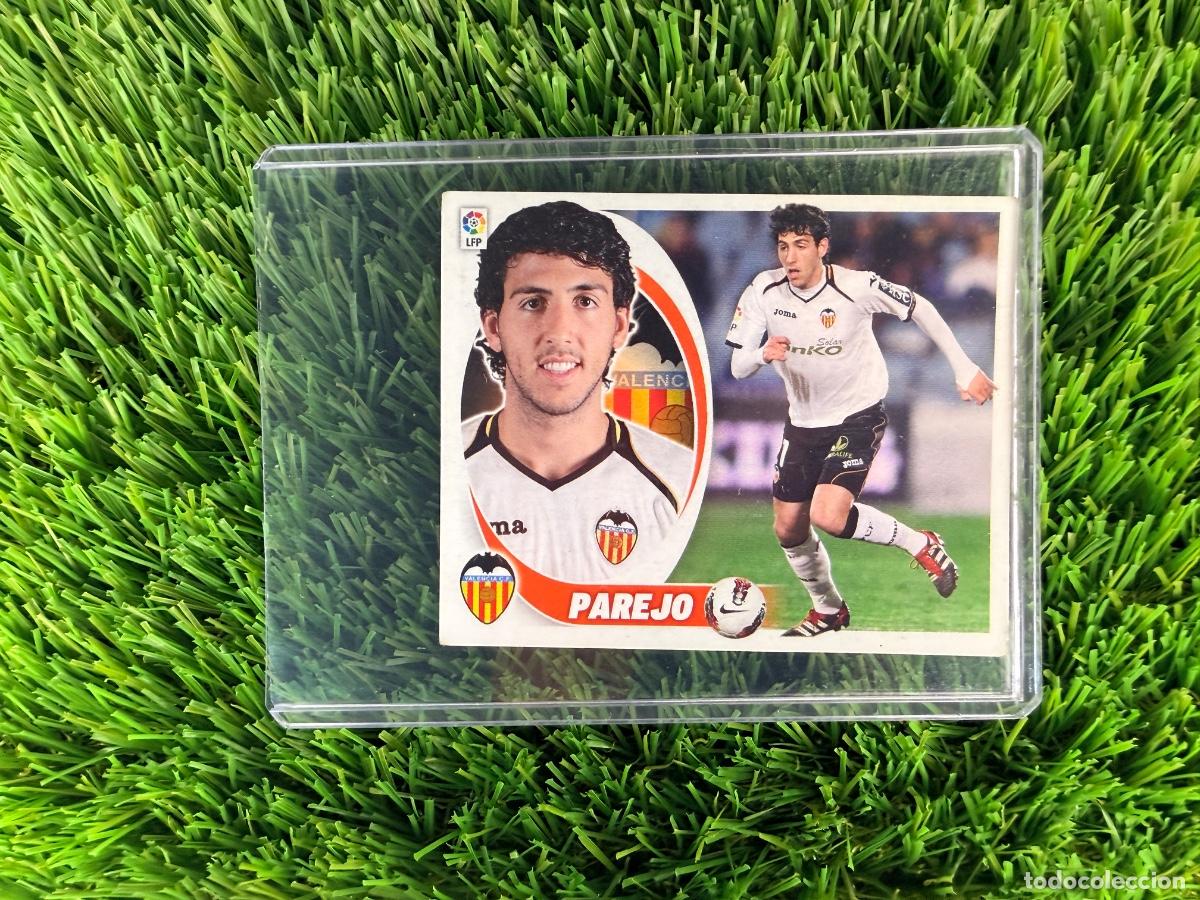 Cromos de f&uacute;tbol: N&ordm; 10A Parejo Valencia CF Liga Este 12 13