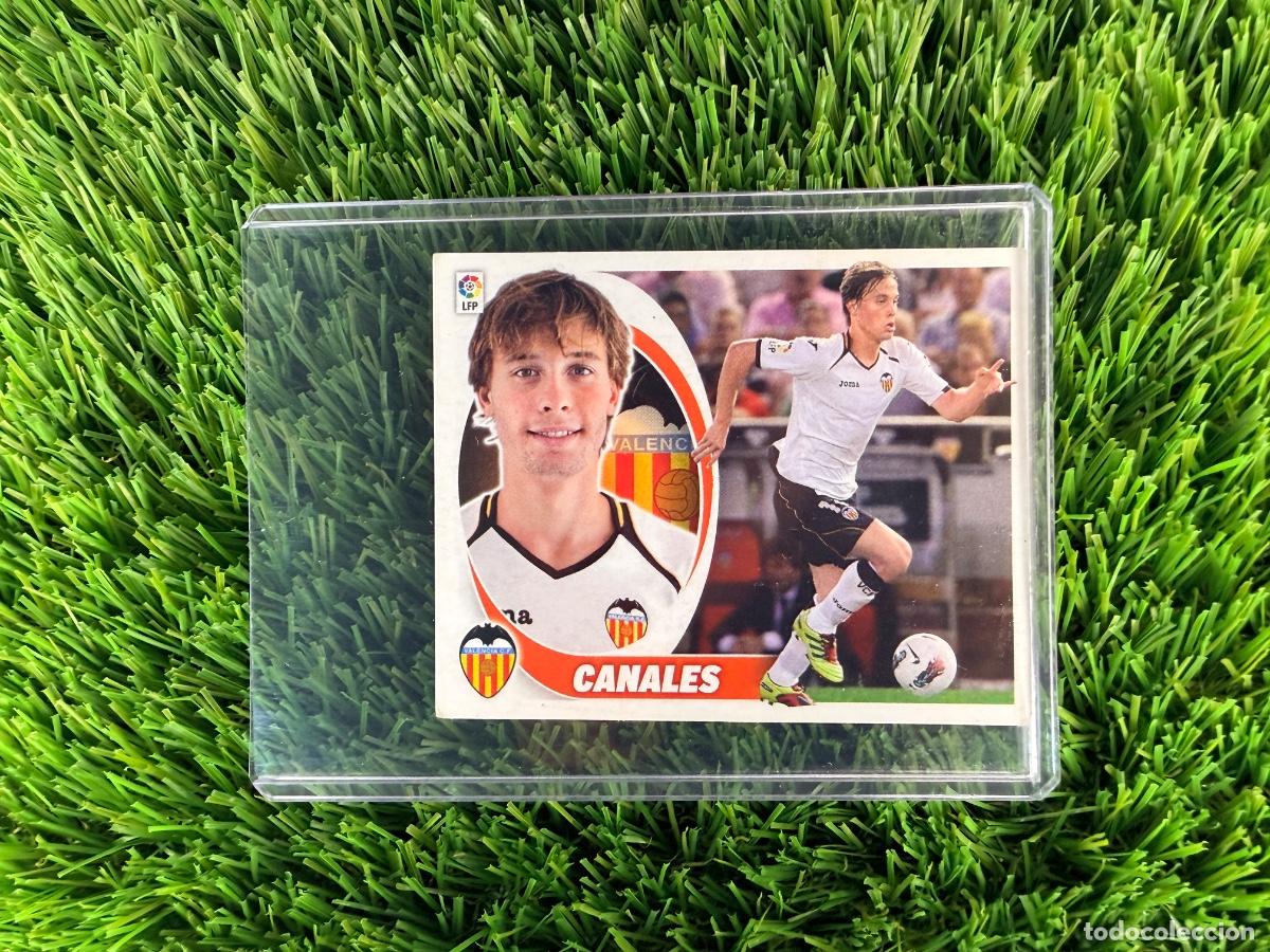 Cromos de f&uacute;tbol: N&ordm; 13A Canales Valencia CF Liga Este 12 13