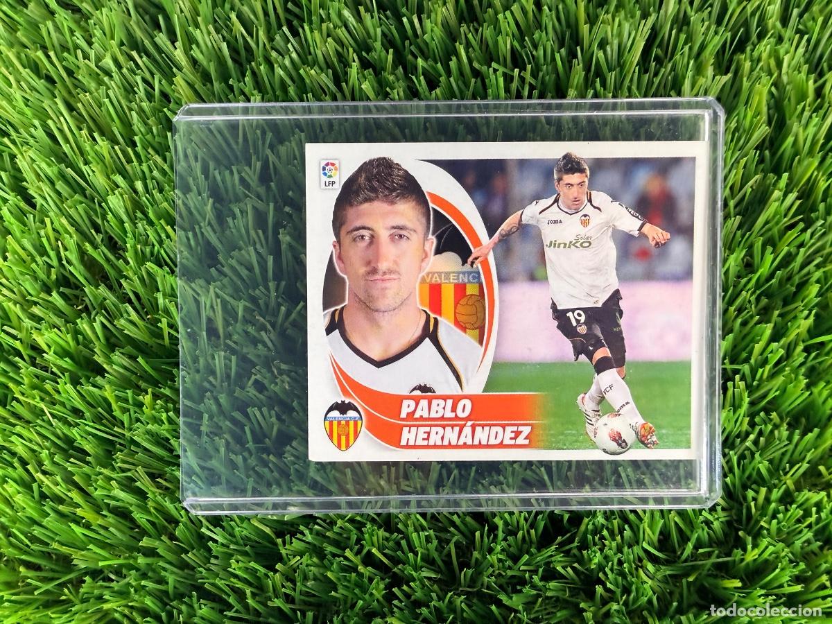 Cromos de f&uacute;tbol: N&ordm; 13B Pablo Hern&aacute;ndez Valencia CF Liga Este 12 13