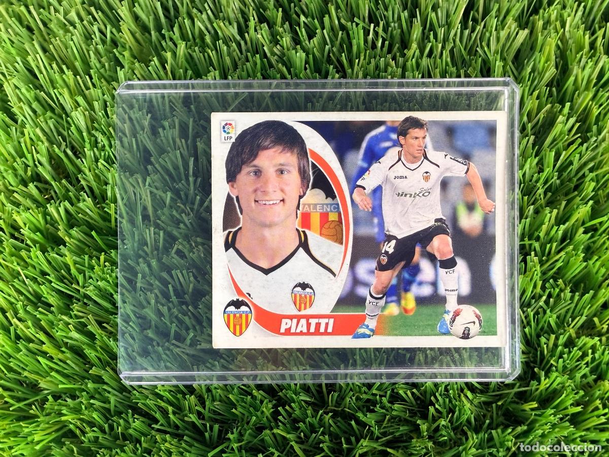 Cromos de f&uacute;tbol: N&ordm; 14 Piatti Valencia CF Liga Este 12 13