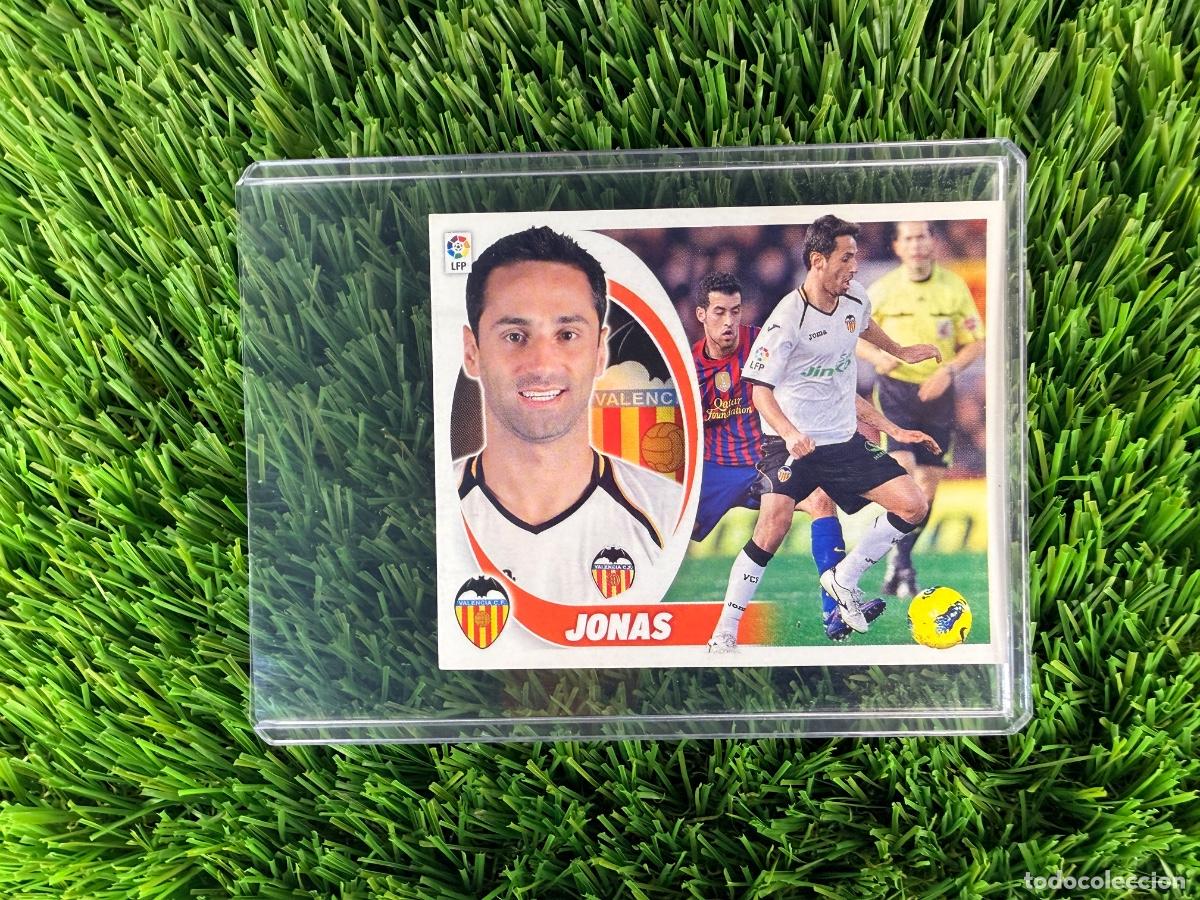 Cromos de f&uacute;tbol: N&ordm; 15 Jonas Valencia CF Liga Este 12 13