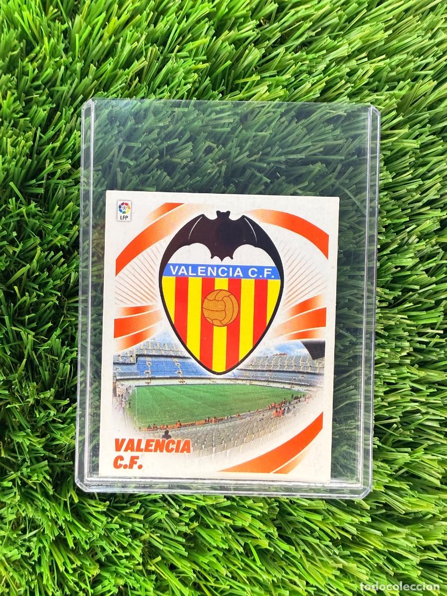 Cromos de f&uacute;tbol: Escudo Valencia CF Liga Este 12 13