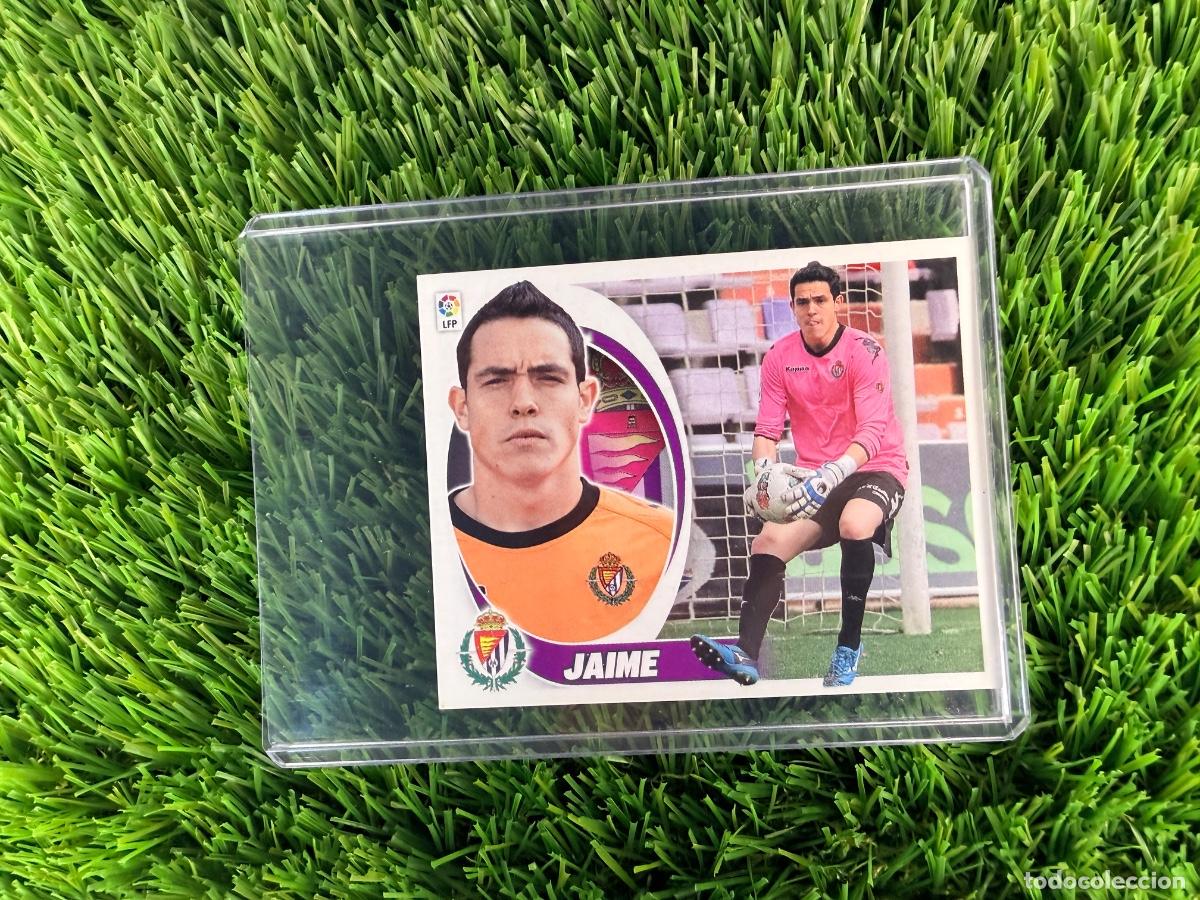 Cromos de f&uacute;tbol: N&ordm; 1 Jaime R Valladolid CF Liga Este 12 13