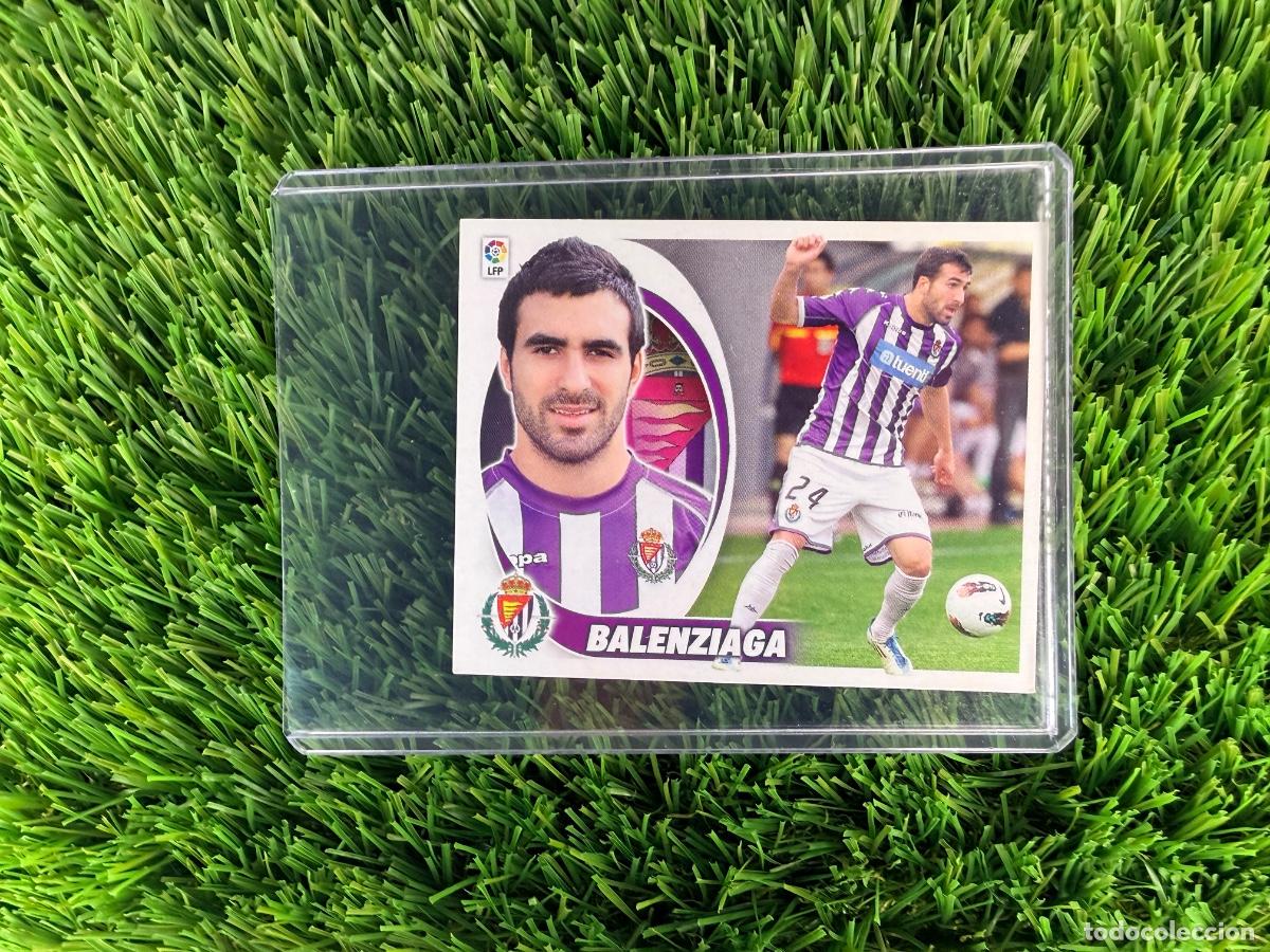 Cromos de f&uacute;tbol: N&ordm; 3 Balenziaga R Valladolid CF Liga Este 12 13
