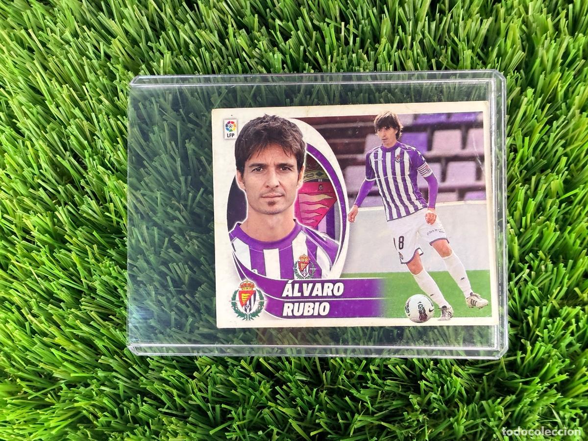Cromos de f&uacute;tbol: N&ordm; 9 &Aacute;lvaro Rubio R Valladolid CF Liga Este 12 13