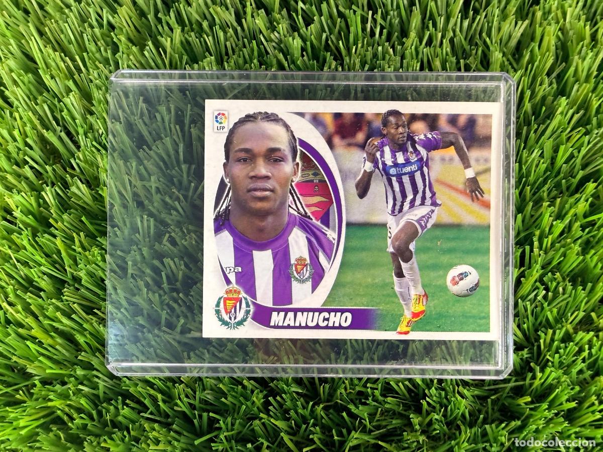 Cromos de f&uacute;tbol: N&ordm; 16 Manucho R Valladolid CF Liga Este 12 13