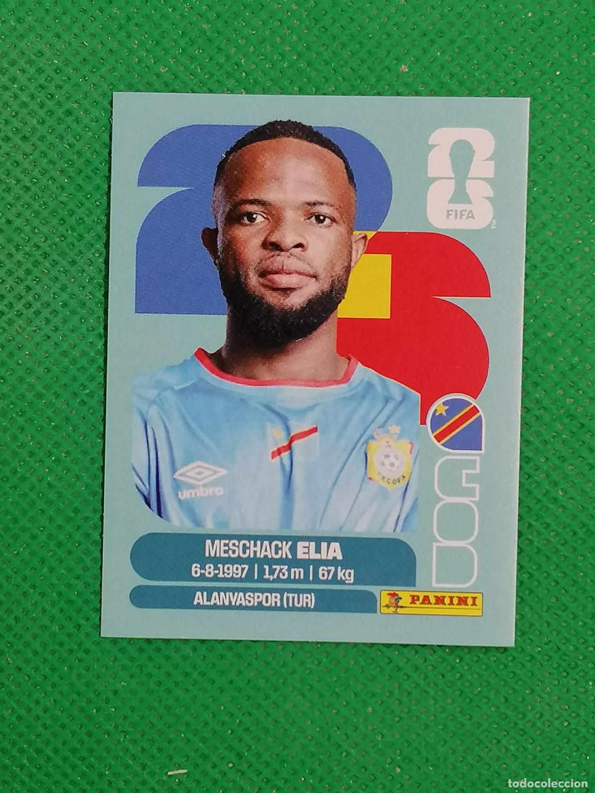 Cromos de f&uacute;tbol: COD 15 COD15 MESCHACK ELIA REPUBLICA CONGO ⚽ PANINI FIFA MUNDIAL WORLD CUP 26 2026 STICKER ⚽