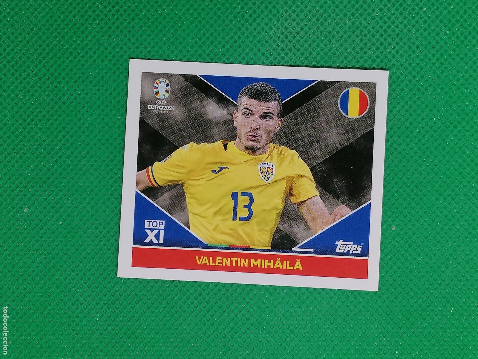 Cromos de f&uacute;tbol: ROM TOP1 ROMTOP1 VALENTIN MIHAILA RUMANIA ⚽ TOPPS EURO 2024 24 GERMANY STICKERS ⚽