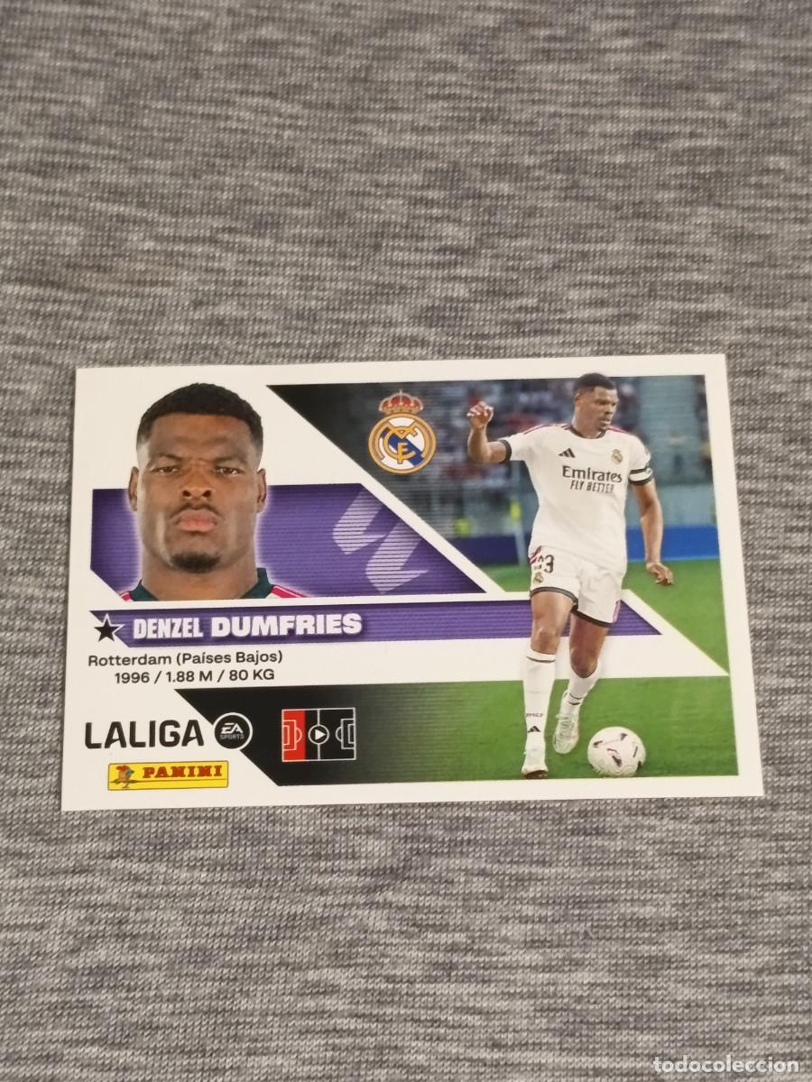 Cromos de f&uacute;tbol: Liga este 26 27 Panini DUMFRIES FICHAJE N&deg;3 REAL MADRID nuevo