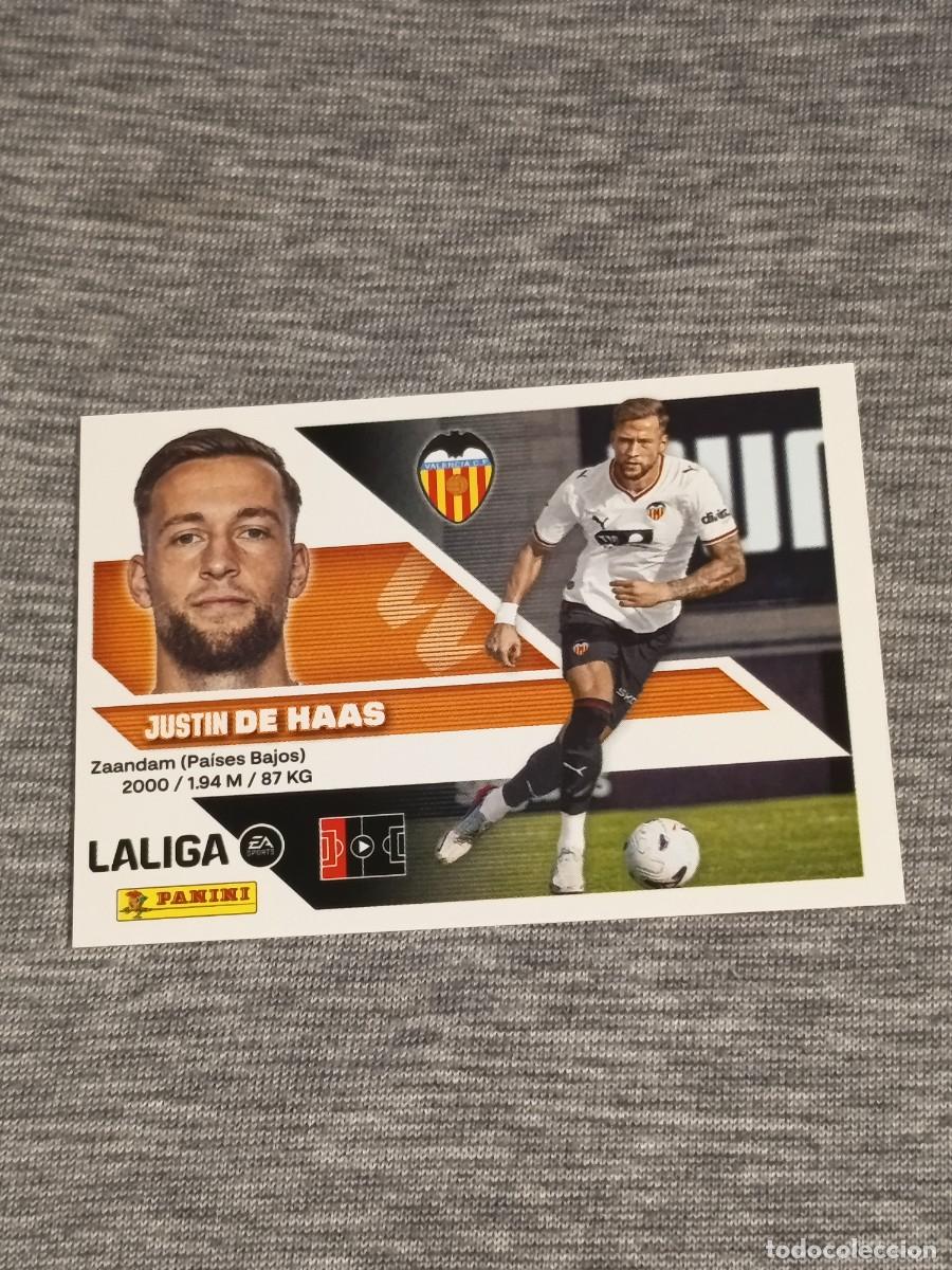 Cromos de f&uacute;tbol: Liga este 26 27 Panini DE HAAS FICHAJE N&deg;9 VALENCIA nuevo
