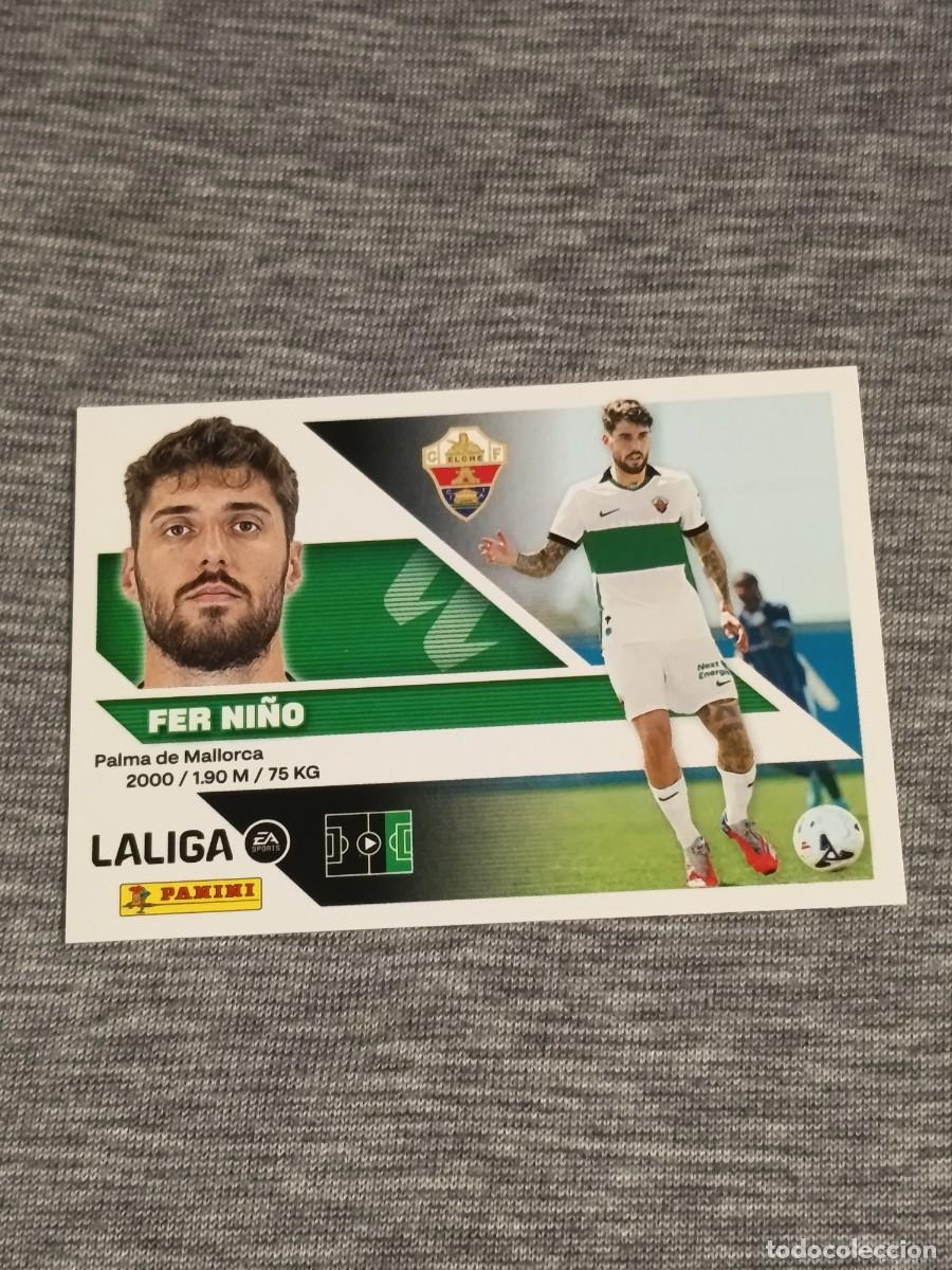 Cromos de f&uacute;tbol: Liga este 26 27 Panini FER NI&Ntilde;O FICHAJE N&deg;15 ELCHE nuevo