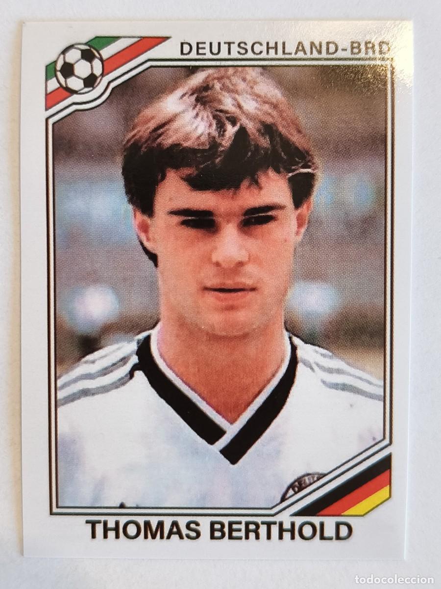 Cromos de f&uacute;tbol: #295 THOMAS BERTHOLD (ALEMANIA) MUNDIAL MEXICO 86 PANINI