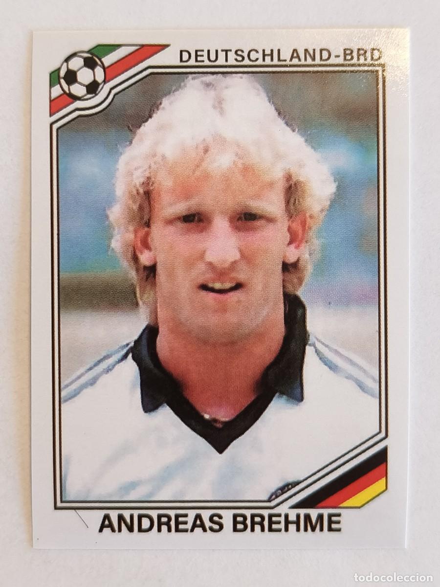 Figurine di Calcio: #300 ANDREAS BREHME (ALEMANIA) MUNDIAL MEXICO 86 PANINI