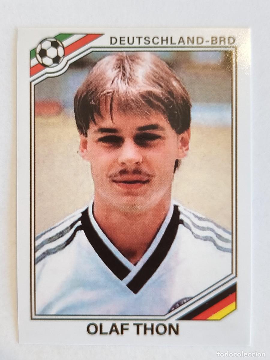 Cromos de f&uacute;tbol: #303 OLAF THON (ALEMANIA) MUNDIAL MEXICO 86 PANINI