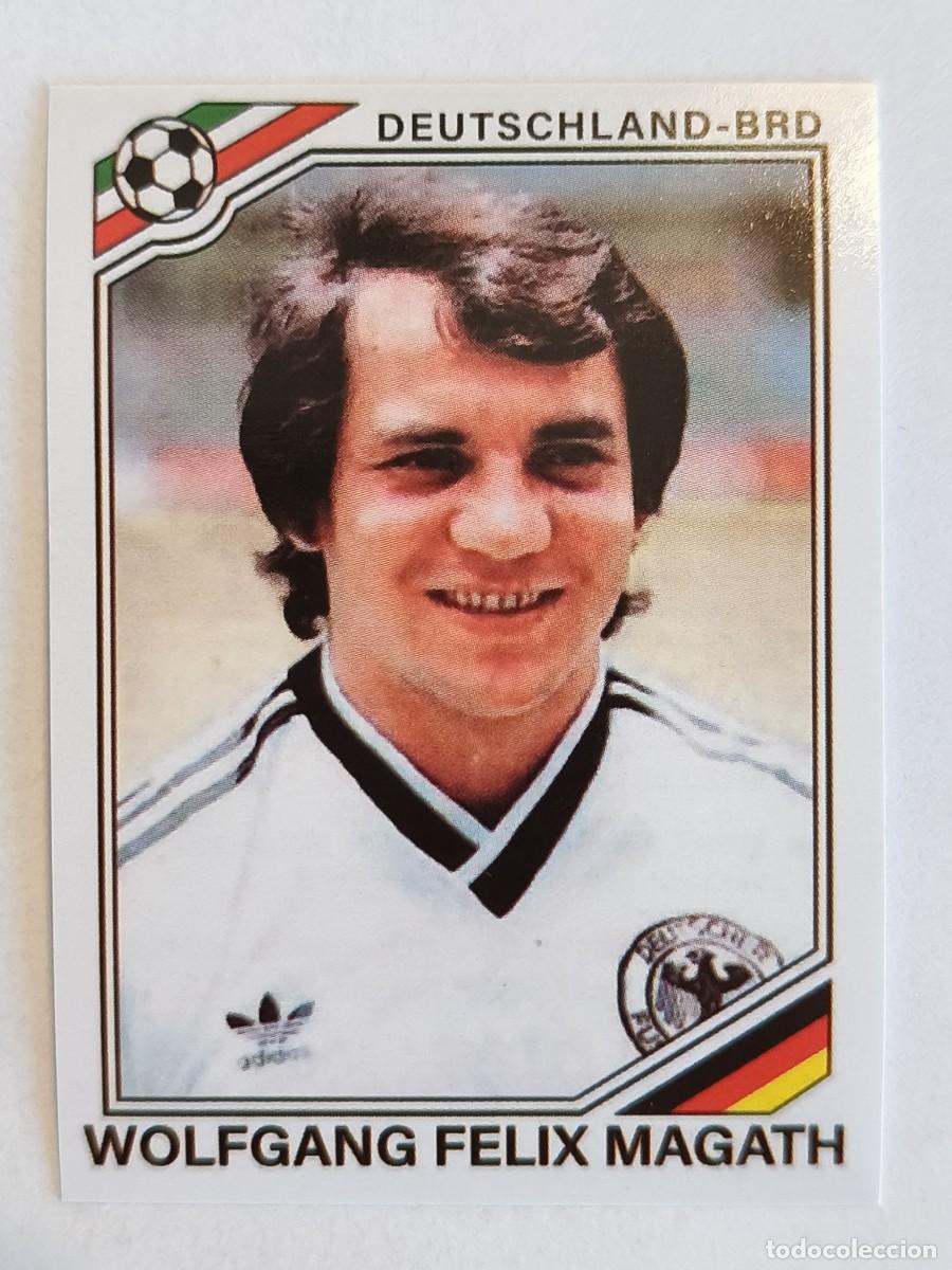 Cromos de f&uacute;tbol: #304 WOLFGANG FELIX MAGATH (ALEMANIA) MUNDIAL MEXICO 86 PANINI
