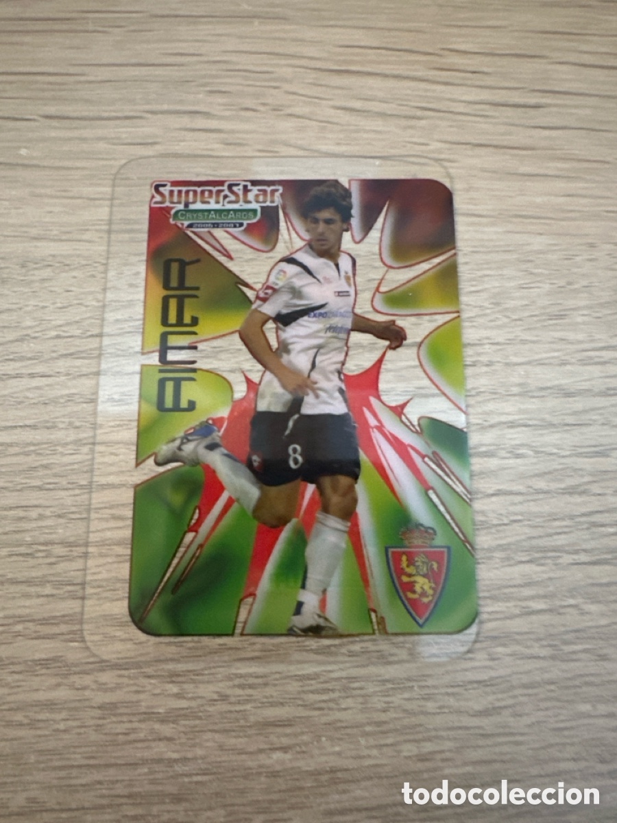 Cartes &agrave; collectionner de Football: AIMAR n&ordm; 363 SUPERSTAR ZARAGOZA CRYSTALCARDS LIGA 2006 2007 MUNDICROMO 06 07