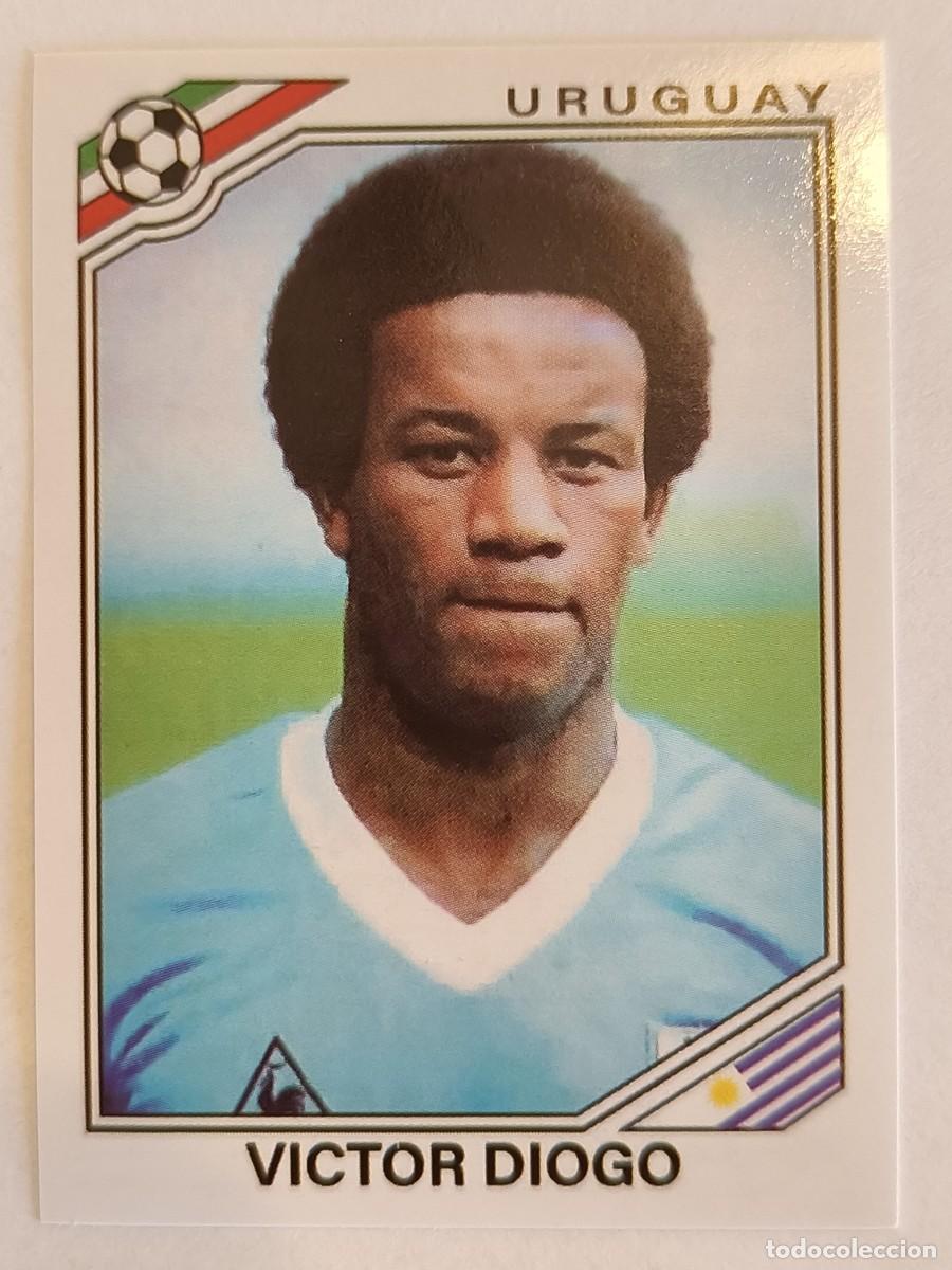 Cromos de f&uacute;tbol: #313 VICTOR DIOGO (URUGUAY) MUNDIAL MEXICO 86 PANINI