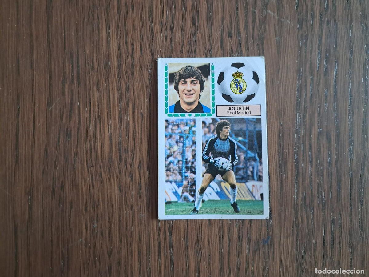 Cromos de Futebol: cromo de futbol, edic. Este 83-84, Agust&iacute;n, Real Madrid. sin pegar.