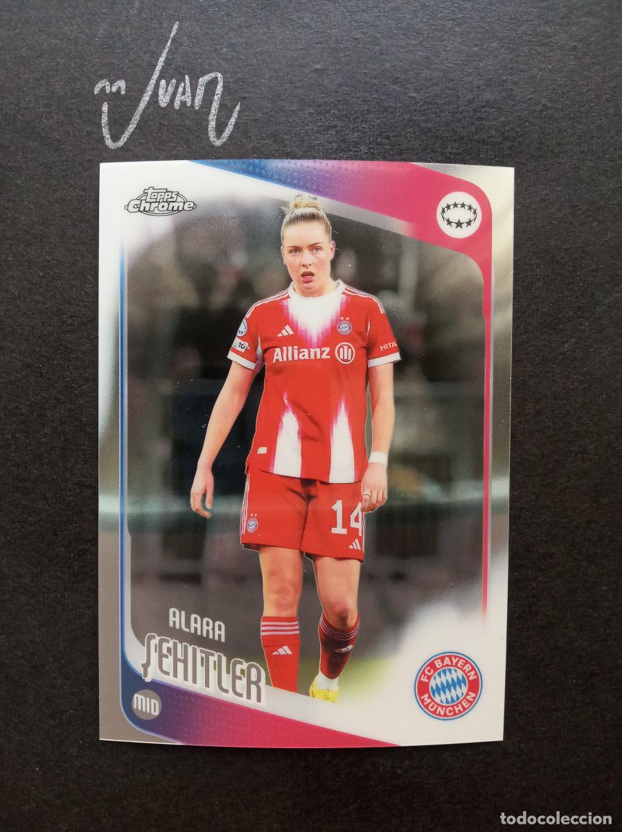 Cromos de Futebol: N&ordm; 86 ALARA SEHITLER BAYER MUNICH ALEMANIA ⚽ TOPPS &reg; CHROME WOMEN CHAMPIONS 2025 2026 25 26