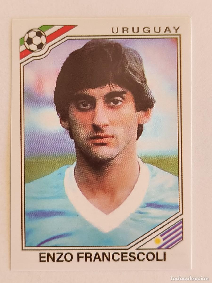 Cartes &agrave; collectionner de Football: #322 ENZO FRANCESCOLI (URUGUAY) MUNDIAL MEXICO 86 PANINI