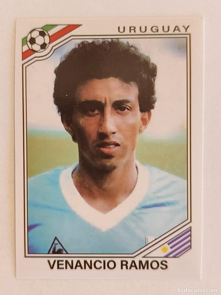 Cartes &agrave; collectionner de Football: #324 VENANCIO RAMOS (URUGUAY) MUNDIAL MEXICO 86 PANINI