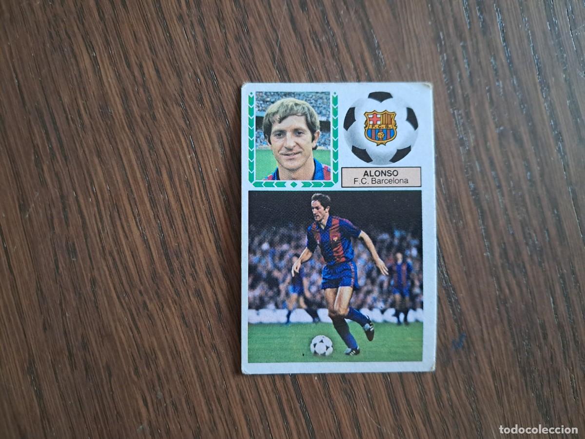 Football Stickers: cromo de futbol, edic. Este 83-84, Perico Alonso, F.C. Barcelona. sin pegar.