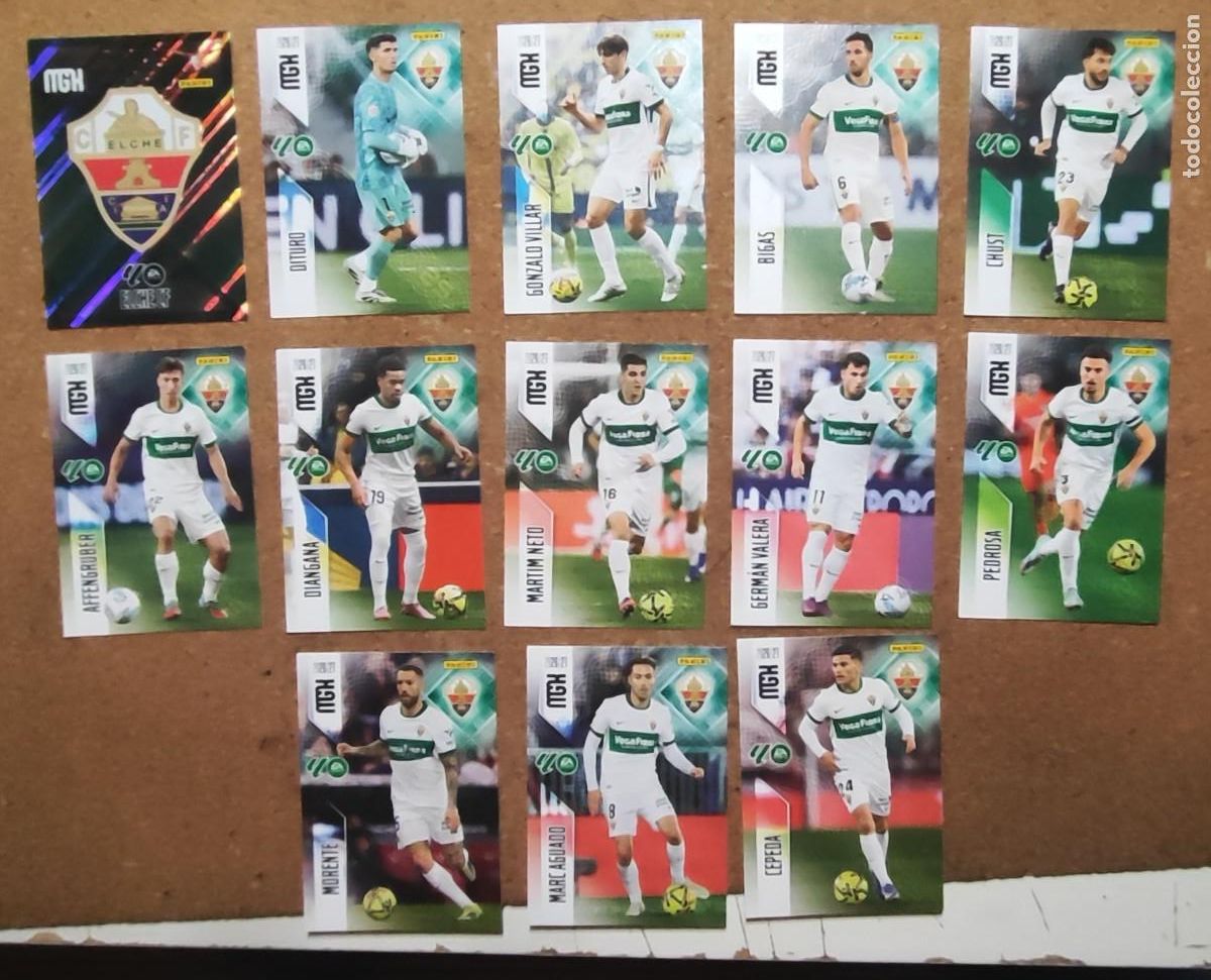 MECAGRACKS 26/27 LOTE 13 CARTAS DEL ELCHE # PANINI