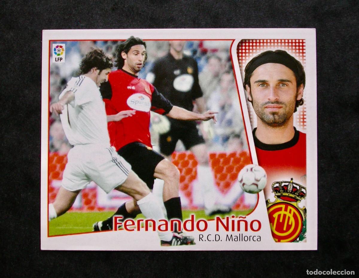Figurine di Calcio: FERNANDO NI&Ntilde;O / MALLORCA / EDICIONES ESTE LIGA 2004-2005 04-05 / NUNCA PEGADO